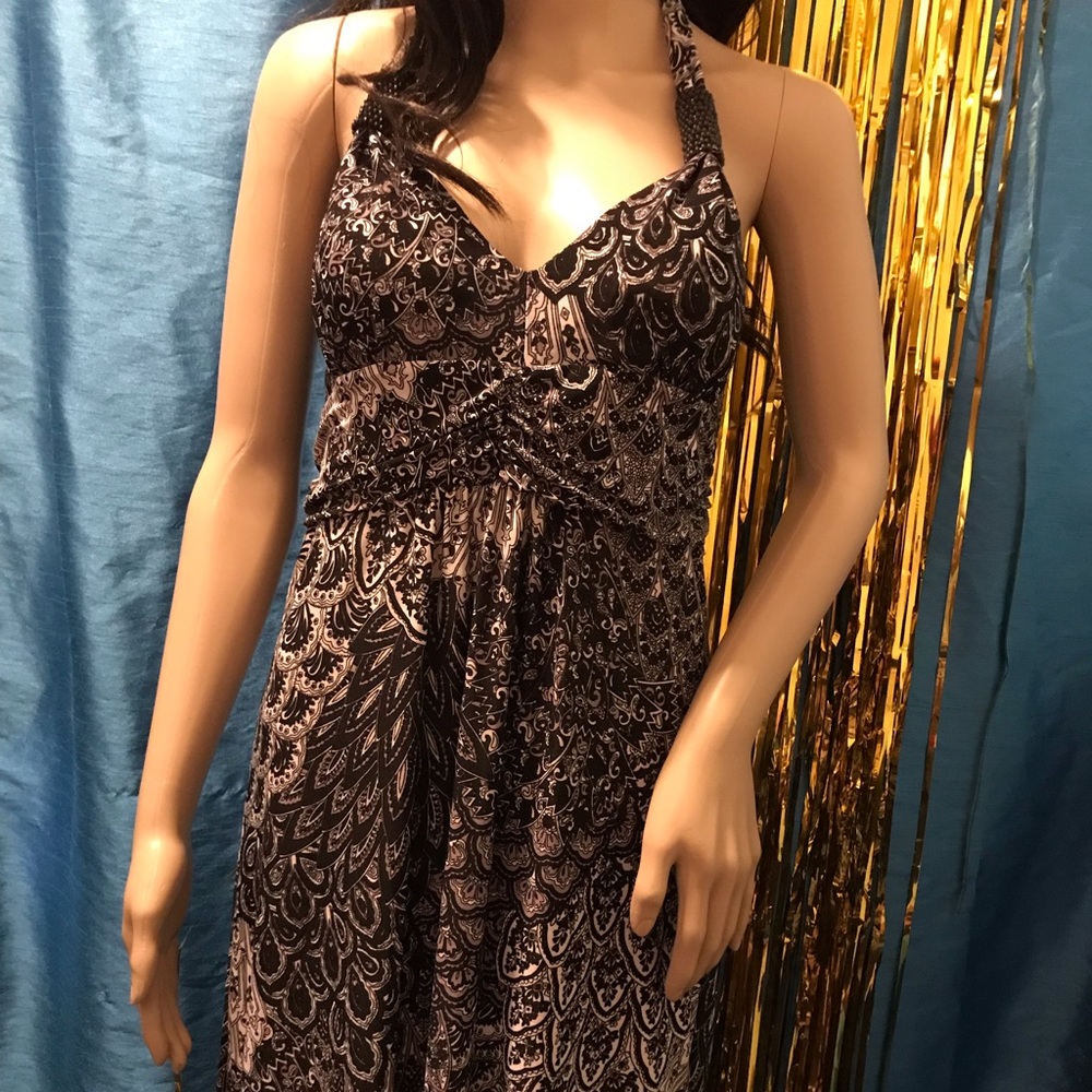 DNLA Sport Black & White Dress